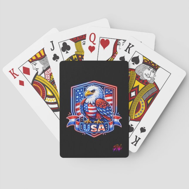 USA 250 PLAYING CARDS (Back)