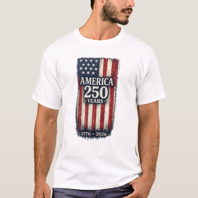 USA 250 T-Shirt (Front)
