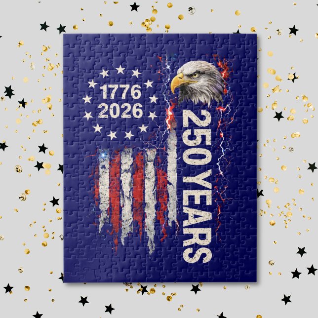 USA 250 Year Anniversary Commemorative Jigsaw Puzzle (Creator Uploaded)