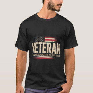 Usa 250 Years 1776–2026 – 4th Of July 2026 Patriot T-Shirt
