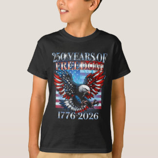 Usa 250 Years 1776 2026 Graphic Art T-Shirt