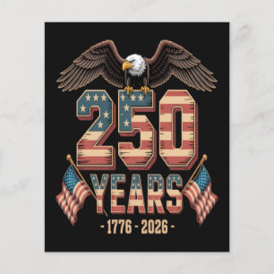 USA 250 Years 250th Anniversary Flag US Flyer