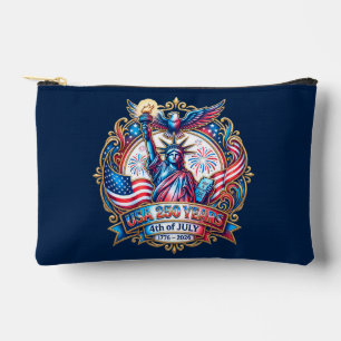USA 250 years 4th of July 1776-2026 Accessory Pouch