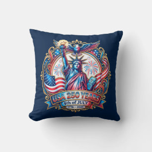 USA 250 years 4th of July 1776-2026 Cushion