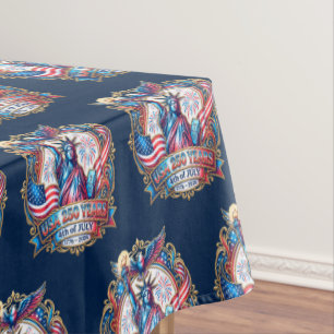 USA 250 years 4th of July 1776-2026 Tablecloth