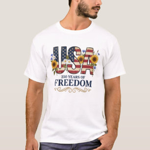 USA 250 Years 4th of July T-Shirt