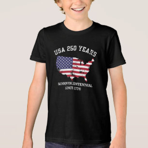 USA 250 Years 4Th Of July  T-Shirt Tri-Blend Shirt