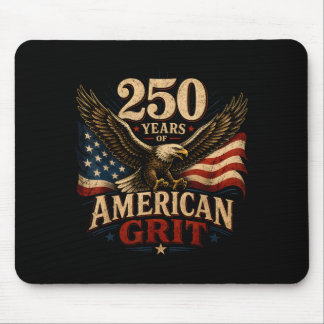 Usa 250 years fourth of july patriotic 1776 mouse mat