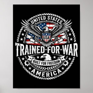 Usa 250 years fourth of july patriotic 1776 poster
