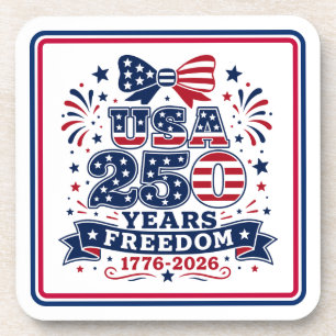 USA 250 Years Freedom 1776 - 2926 Coaster