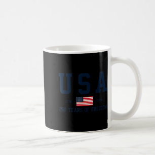 Usa 250 years of freedom 1776 2026 america's 250th coffee mug