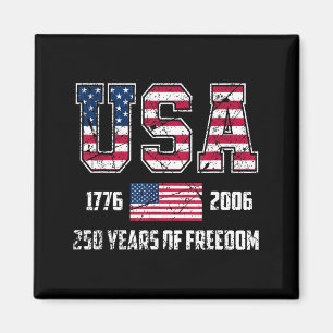 USA 250 Years of Freedom 1776 2026 Americas 250th Magnet