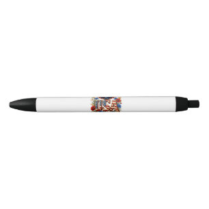 USA 250 Years of Freedom Black Ink Pen