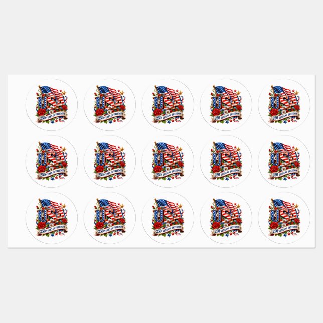 USA 250 Years of Freedom Celebration (Sheet)