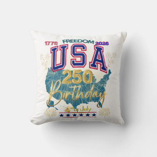 USA 250 YEARS OF FREEDOM CUSHION