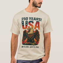 USA 250 Years – Patriotic Bald Eagle July 4th 2026