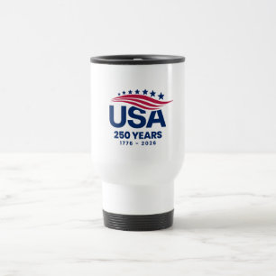 USA 250 Years Travel Mug