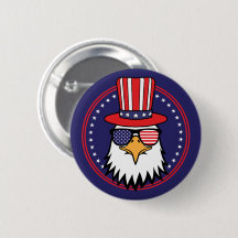 USA 250th 4th of July Patriotic Eagle