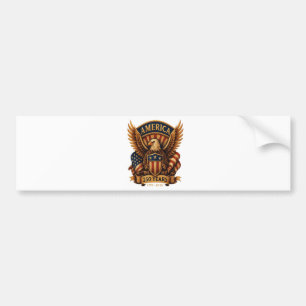 USA 250th Anniversary 1776-2026 Bumper Sticker