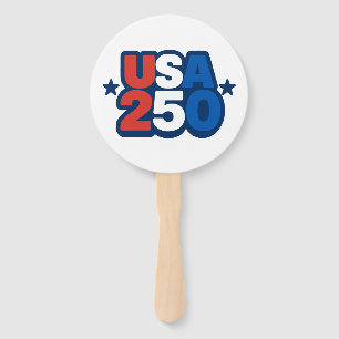 USA 250th Anniversary 1776-2026 Patriotic American Hand Fan