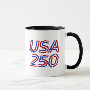 USA 250th Anniversary 1776-2026 Patriotic American Mug