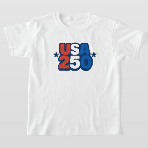 USA 250th Anniversary 1776-2026 Patriotic American T-Shirt