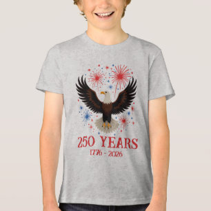 USA 250th Anniversary 2026 1776 - 2026 Patriotic Tri-Blend Shirt