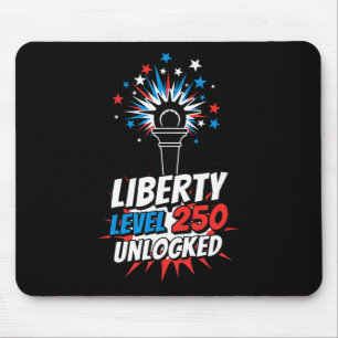 Usa 250th Anniversary 250 Years Liberty Level 250 Mouse Mat