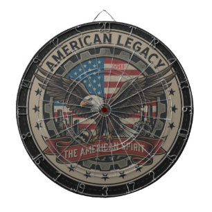 USA 250th Anniversary Dartboard