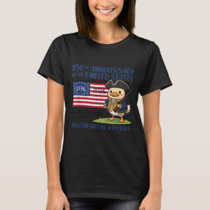 USA 250th Anniversary Descendant of a Patriot T-Shirt