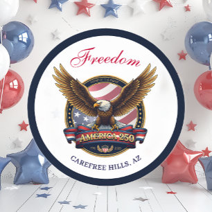USA 250th Anniversary Event Classic Round Sticker