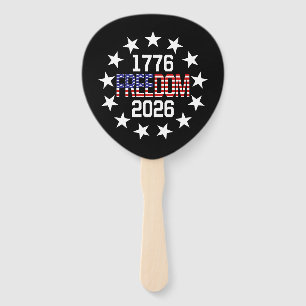 USA 250th Anniversary Freedom Hand Fan
