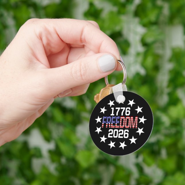 USA 250th Anniversary Freedom Key Ring (Hand)