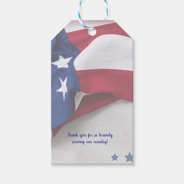 USA 250th Anniversary  Gift Tags (Front)