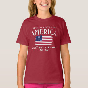 USA 250th Anniversary Independence Day T-Shirt