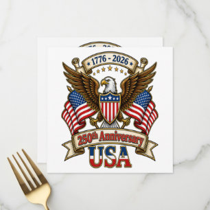 USA 250th Anniversary Menu