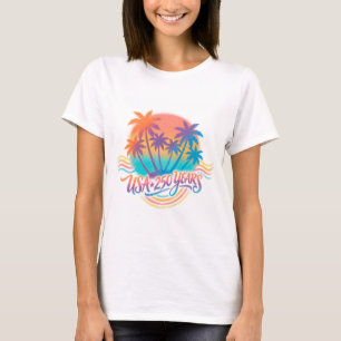 USA 250th anniversary Palm Trees T-Shirt