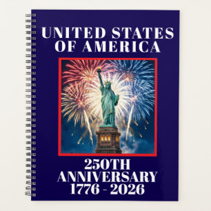 USA 250th Anniversary Patriotic Planner