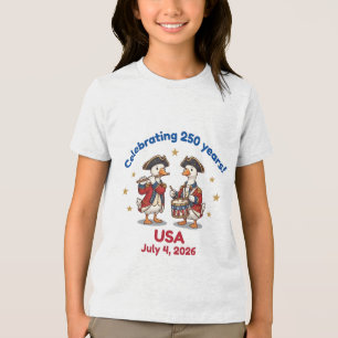 USA 250th Anniversary Souvenir,July 4 2026 Tri-Blend Shirt