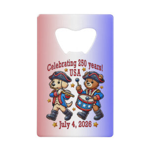 USA 250th Anniversary Souvenir - Patriotic 