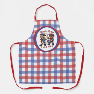 USA 250th Anniversary Souvenir - Patriotic Apron