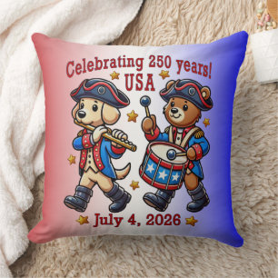 USA 250th Anniversary Souvenir - Patriotic  Cushion