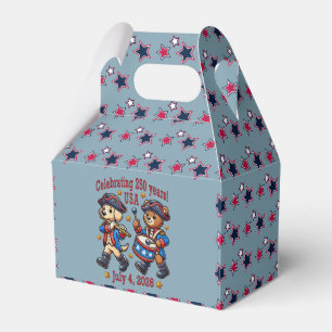 USA 250th Anniversary Souvenir - Patriotic  Favour Box