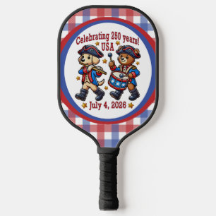 USA 250th Anniversary Souvenir - Patriotic Pickleball Paddle