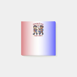 USA 250th Anniversary Souvenir - Patriotic Post-it Notes