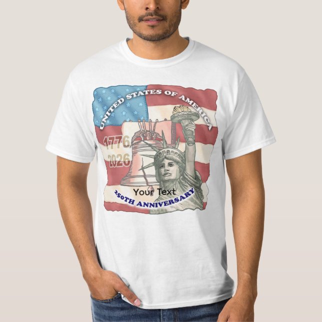 USA 250th anniversary  T-Shirt (Front)