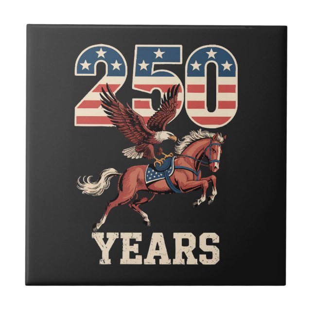 USA 250th Anniversary Tile (Front)