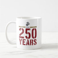 USA 250th Years Marine Corps Eagle