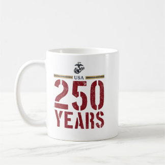USA 250th Years Marine Corps Eagle Coffee Mug