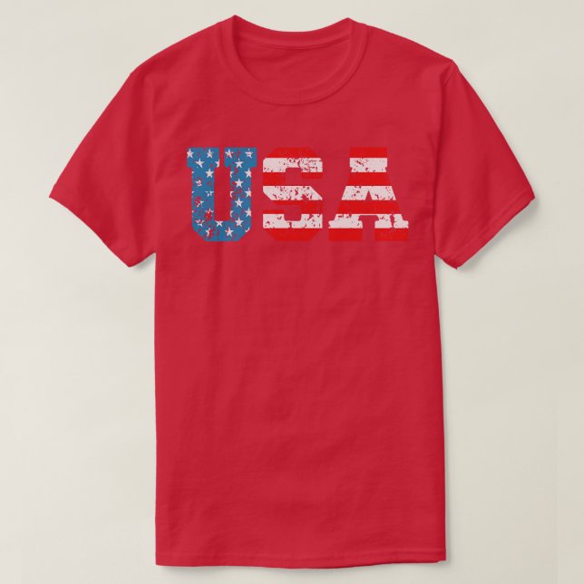USA 2 T-Shirt (Design Front)